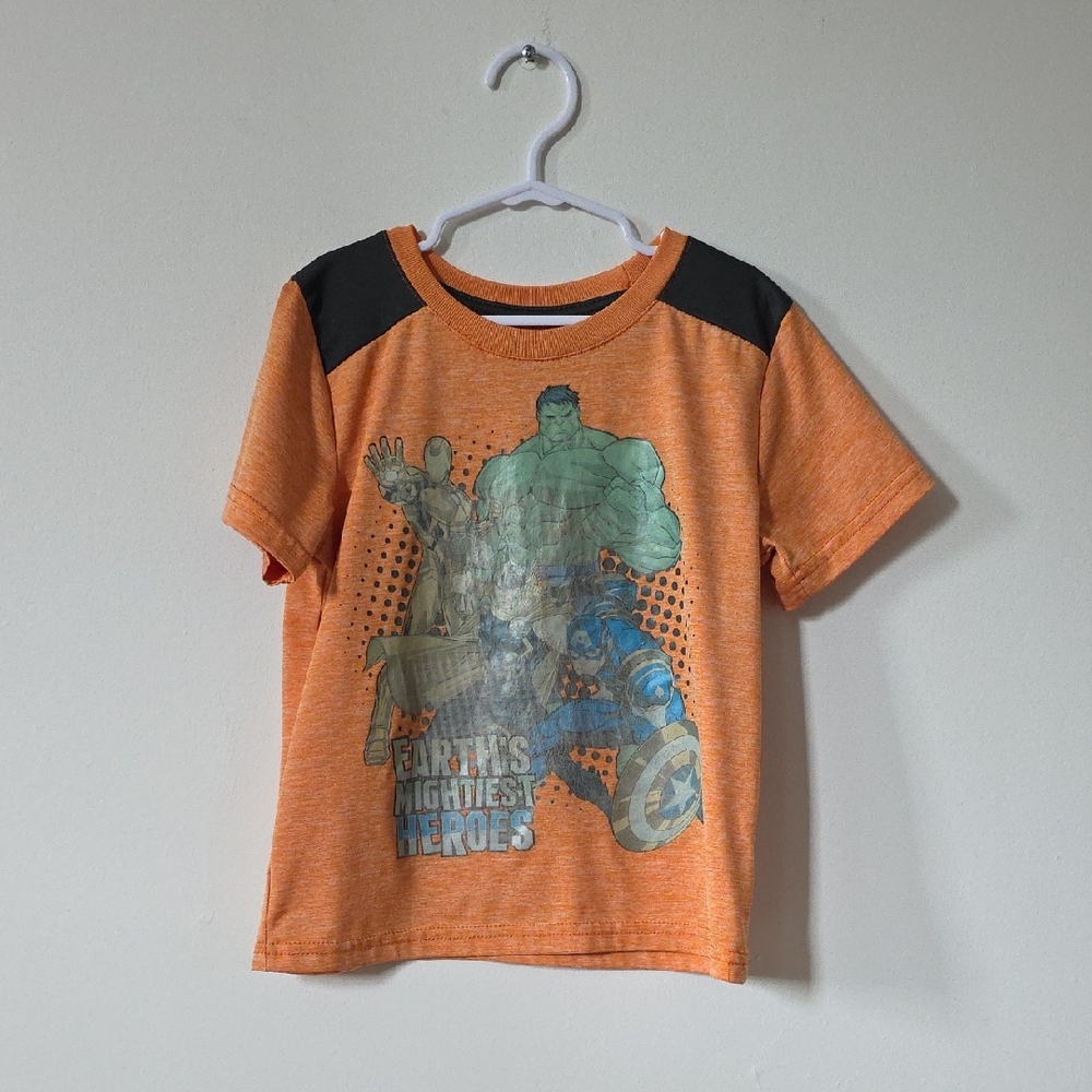 Marvel Avengers Orange T-Shirt, 6Y